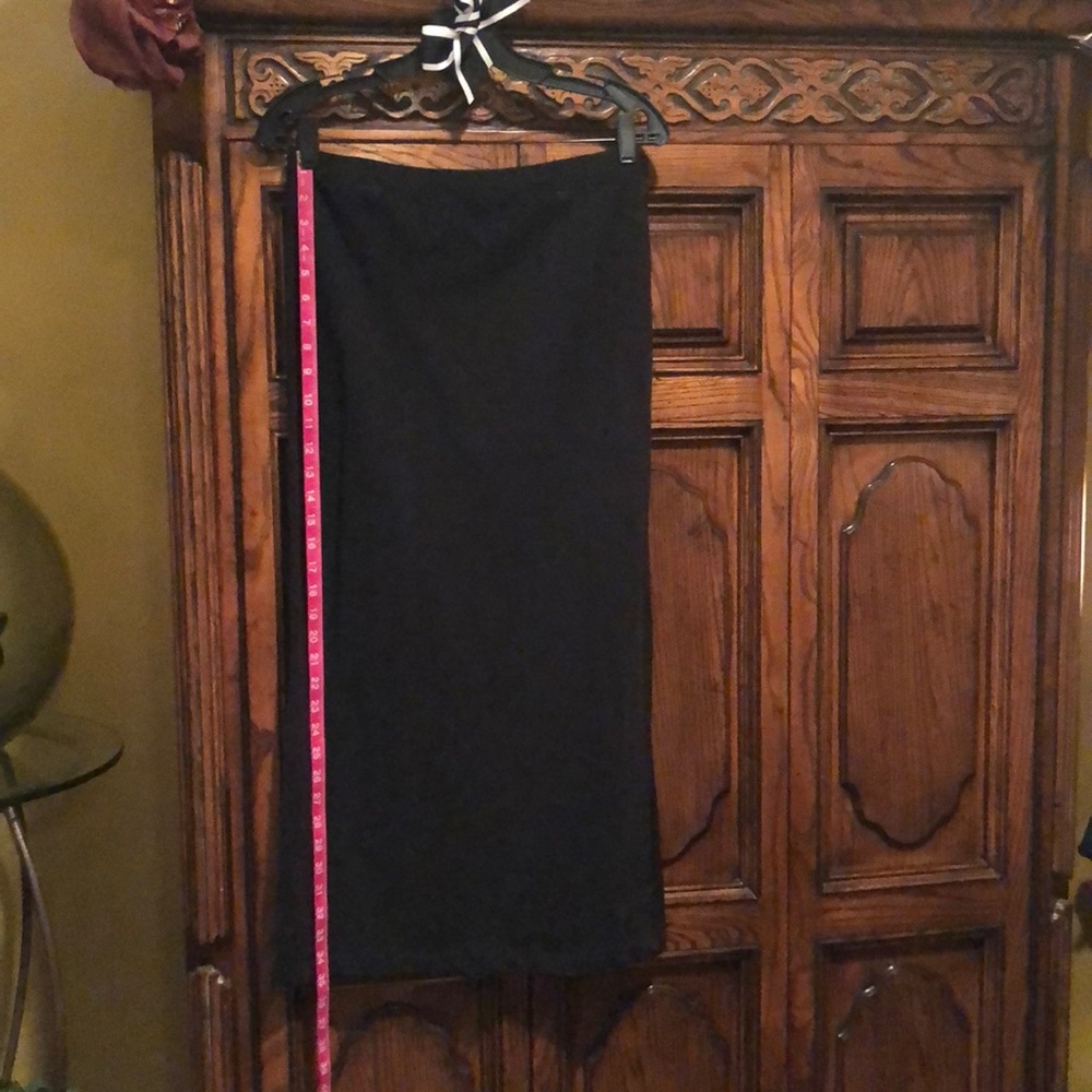 Too many straight black skirts.